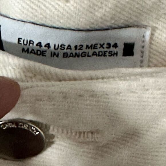 ZARA | Ecru | CUFFED HEM SHORTS Z1975 - Picture 7 of 7